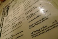  Menu, Felix's Restaurant & Oyster Bar
