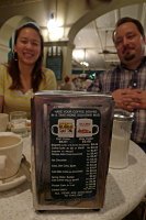  Menu, Café du Monde