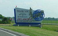  Farewell sign, MSY
