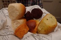  Assorted breads, K-Paul's Louisiana Kitchen