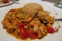  Crawfish maque choux, K-Paul's Louisiana Kitchen