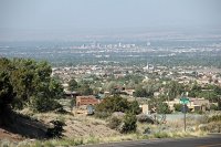  Downtown Albuquerque from Sandia Mountains