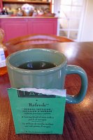  Breakfast at Las Palomitas - Santa Fe, NM: Mint tarragon tea with honey