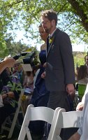  Groomsmen and bridesmaids enter