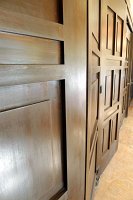  Sliding door leading to banquet hall