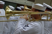  Navy band performs on Today Show
