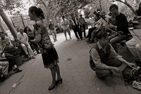  Musical performances in Columbus Park, Chinatown