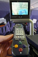  Personal video remote, 767-200 BusinessFirst cabin