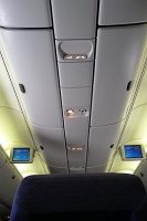  Overhead bins, 767-200 BusinessFirst cabin