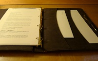  Guest Services Guide and hotel stationary