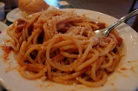  Side of spaghetti with meat sauce at Peppino's in Lake Forest