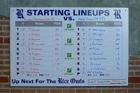  Starting Lineup card