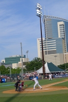  Rice's Ryan Lewis at bat