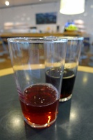  Coca-Cola and lingonberry juice - SAS Business Class Lounge, Arlanda Airport