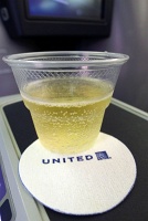  Pre-flight sparkling wine
