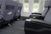  767-400 BusinessFirst cabin (old interior)