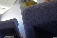  767-400 BusinessFirst Cabin with recliners (old interior)