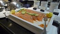  Sheraton Breakfast Buffet: Selection of pickled herrings and gravad lax
