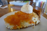  Fuzzy Navel Cheesecake at Cafe 1217