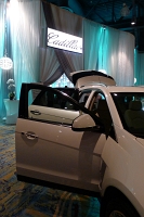  New Cadillac cross-over vehicle at Cadillac Premium Lounge