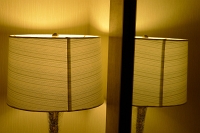  Mercury Crackle Desk Lamp