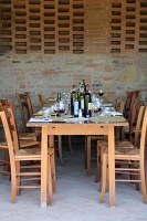  Dining area after a fulfilling lunch