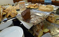  Breakfast buffet, UNA Hotel Roma