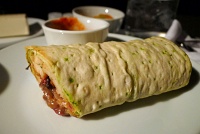  Chicken flat bread wrap