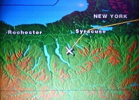  Re-routed to the west for WX 