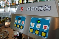  Beer on tap, Lufthansa lounge