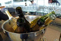  Assorted wines, Lufthansa lounge