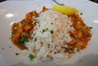  Crawfish Etouffee at Pappadeux, IAH Terminal E