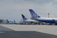  Parked aircraft, Frankfurt Airport