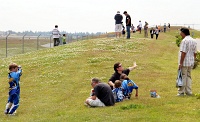  Plane spotters at Paine Field