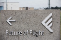  Sign, Future of Flight center