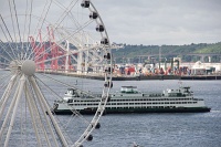 Seattle Great Wheel and Bainbridge Island Ferry