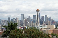  Seattle skyline, with Space Needle