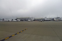  Alaska and Horizon Airlines equipment at Seattle-Tacoma International Airport