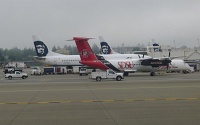  Alaska and Horizon Airlines equipment at Seattle-Tacoma International Airport