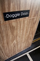 Door for LBJ's dogs, first jet Air Force One
