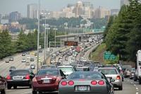  Gridlock on a Saturday afternoon