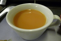  Tea with milk and sugar