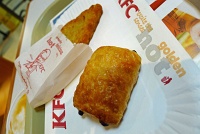  Hashbrowned potato with pain au chocolat