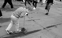  Scooter, Trafalgar Square