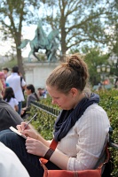  Artist, Notre Dame Cathedral