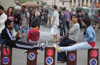  Tourists, Eiffel Tower