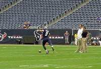  All star Rice place kicker Chris Boswell