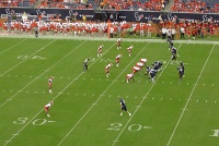  First play from scrimmage