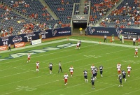  Rice scores first touchdown on Driphus Jackson's pass to Sam McGuffie