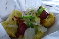  Bum Phillips Blue Ribbon Sausage Sandiwch